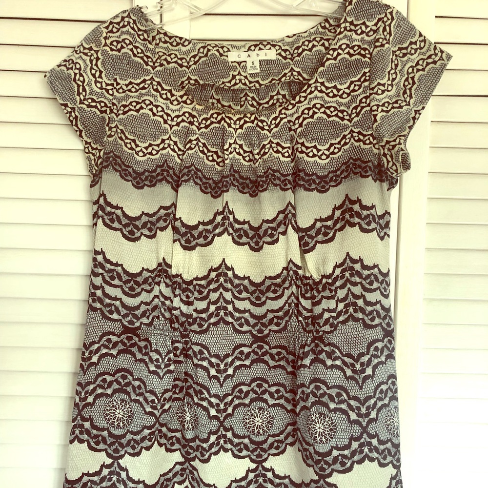 Cabi silk blouse, size small